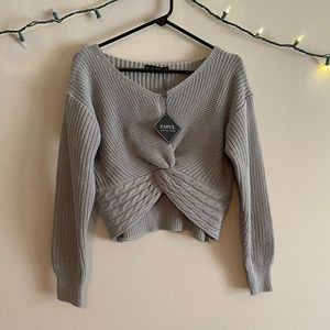 Brand New Cropped Zaful Sweater